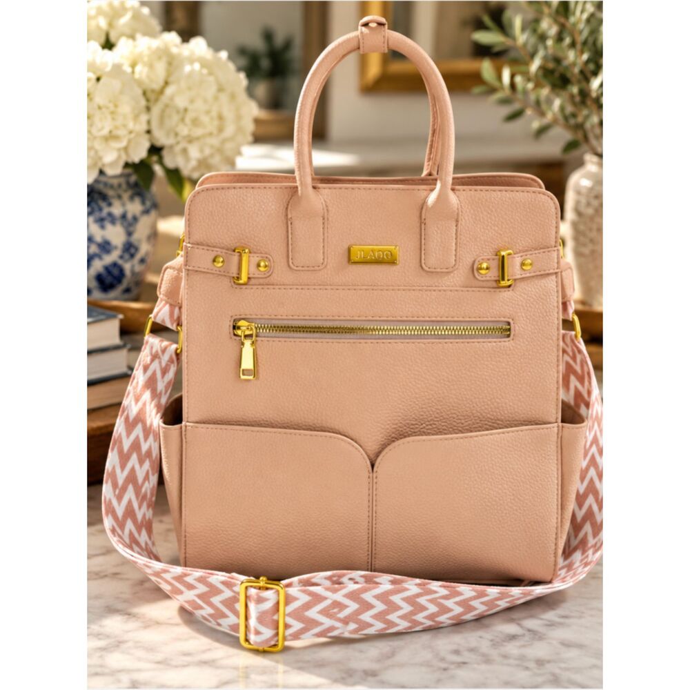 JKAOO Convertible Backpack Purse Pink 4 in 1 Crossbody Tote Shoulder Bag